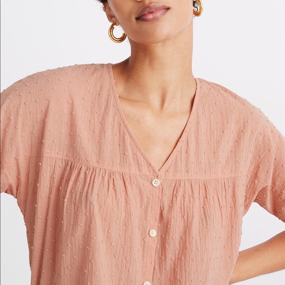 Madewell Button Down Top - Picture 3 of 10
